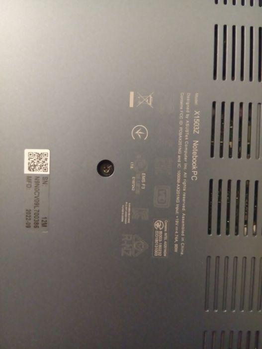 Профессиональный ноутбук ASUS Vivobook 15 / i7 12700h / 16gb / OLED