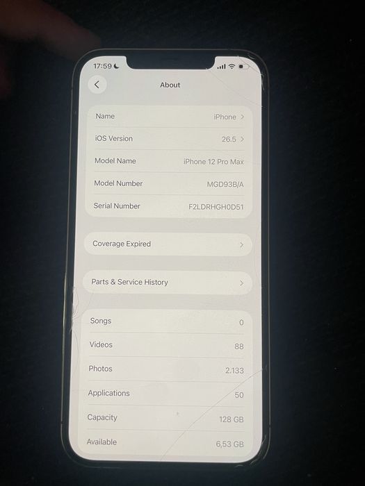 Iphone 12 pro max ca nou