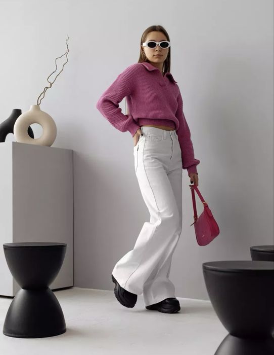 Джинсы широкие «ТВОИ»