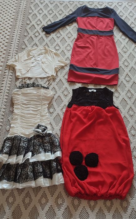 Женская одежда в отличном состоянии, пуховик, Куртка, вечернее платье.