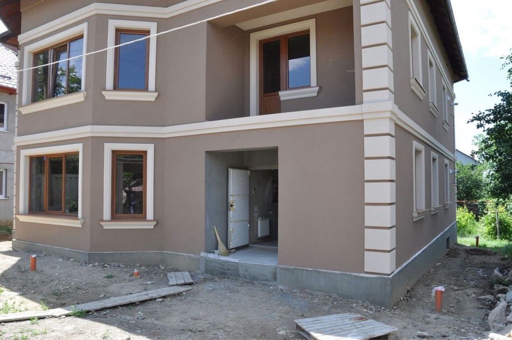 Покраска фасада дома