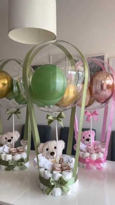 Рожден ден! Кутия с балон и цветя