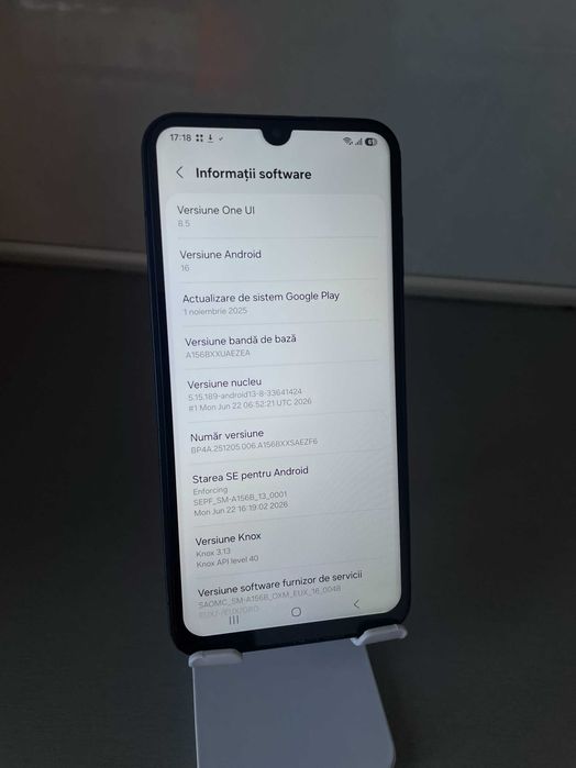 Samsung A15 5G /128Gb -4Gb RAM -android 16