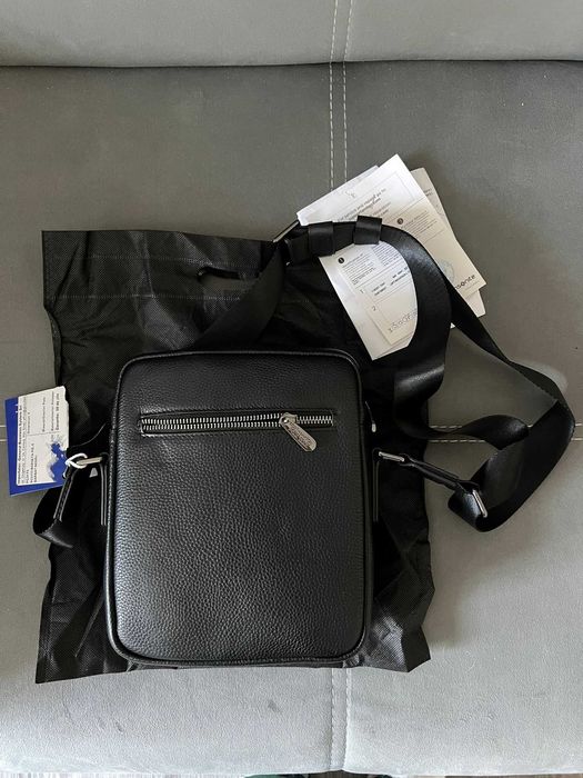 Borsetă neagră Northampton Polo Club nouă