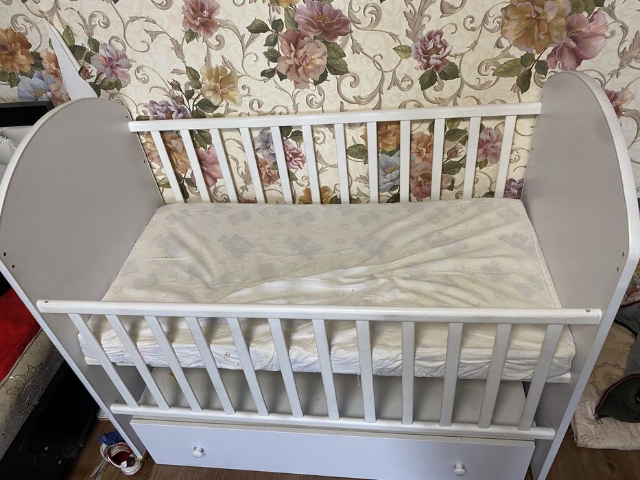 Детский манеж качалка