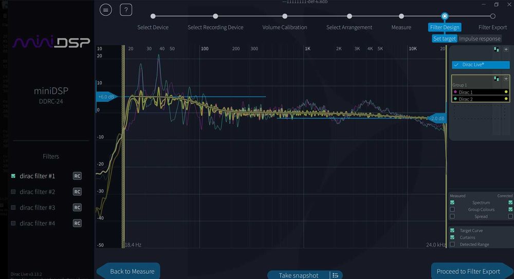 Pachet MiniDSP DDRC-24 cu Dirac Live Full Bandwidth