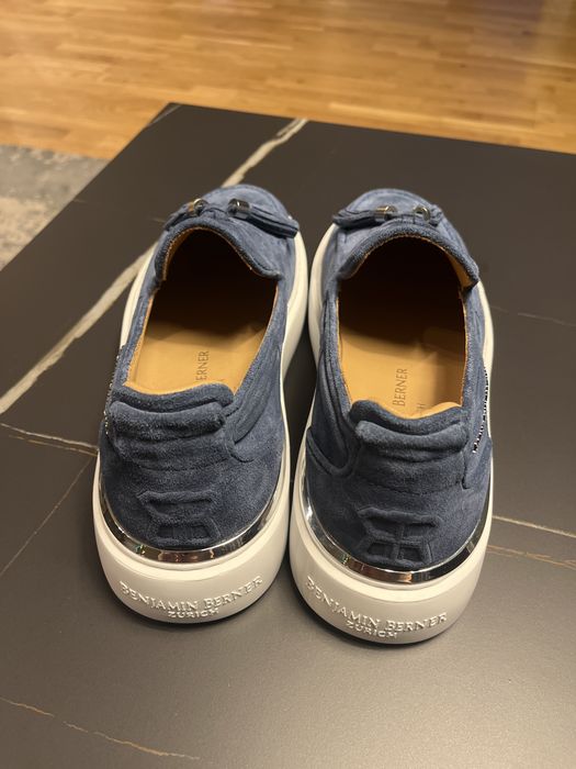 Pantofi Benjamin Berner – Nepurtați, piele întoarsă, stare impecabilă