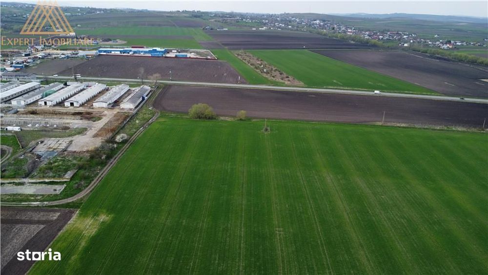 Teren 4Ha la Dn17 deschidere 200m