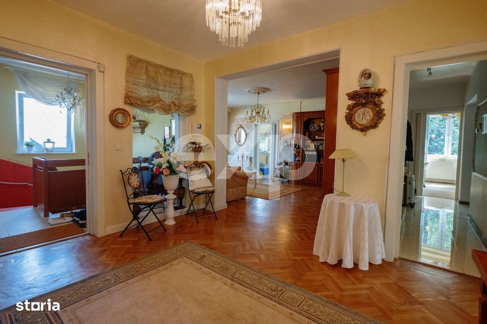 Apartament 4 camere in casa tip elvetian, cu teren propriu, garaj si g