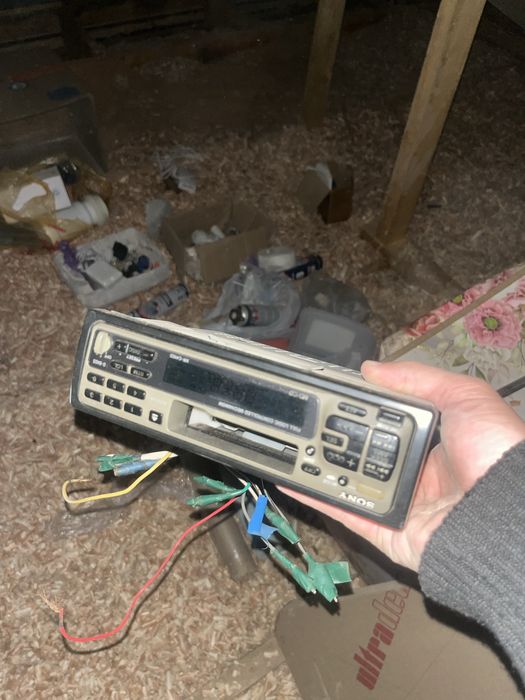 магнитофон в машину sony