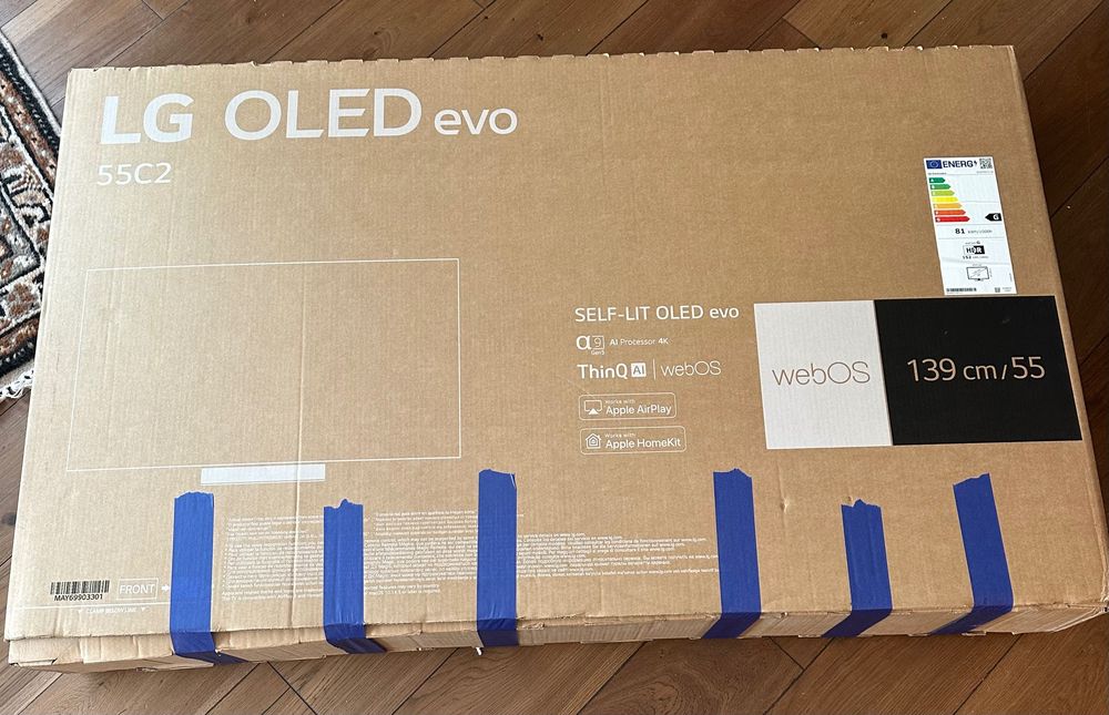 LG OLED55C21LA OLED evo 55” – ЗА ЧАСТИ / РЕМОНТ