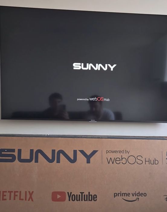 Телевизор Sunny  – 32" LED Smart TV с WebOS, Wi-Fi и DVB - T2/C/S2