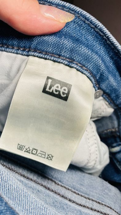 Blugi Lee rider blu slim fit masura L