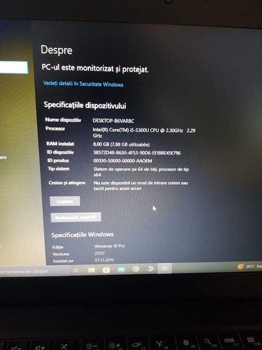 Laptop Lenovo thinkpad 450