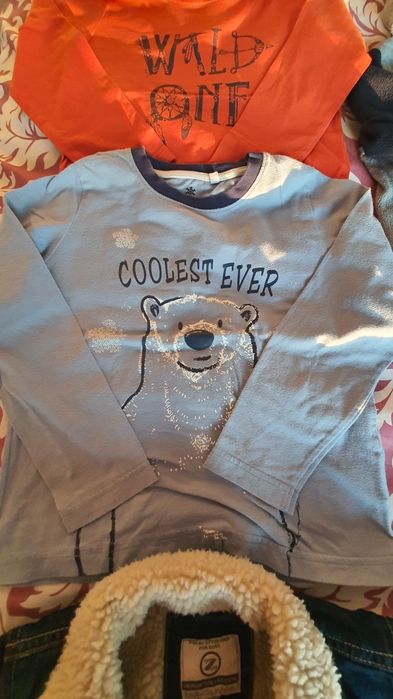 Vand lot hainute baieti 110/116