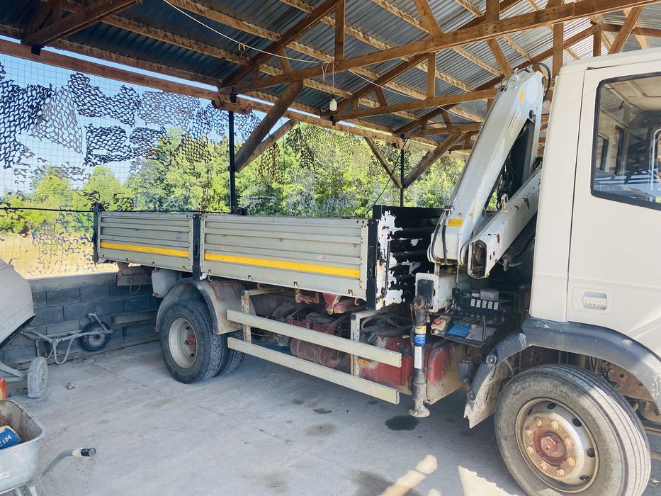 Iveco Eurocargo 12 t, basculabil cu macara,an 1994
