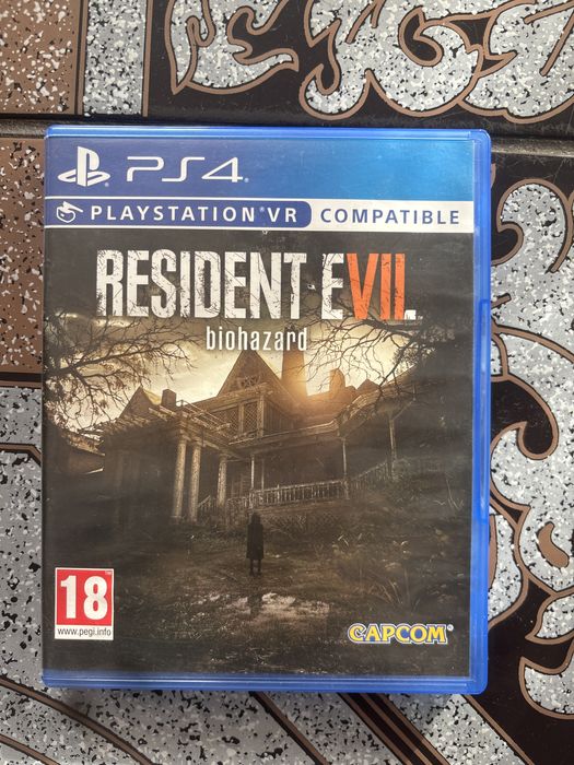 Resident Evil 7 диск за Ps4  запазен……….