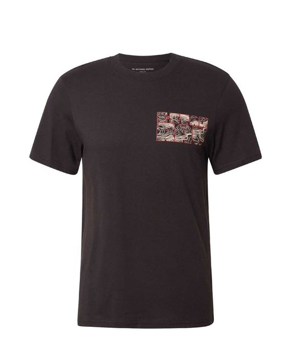 Лятна черна тениска G-Star – модерна и удобна - размер М