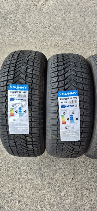 4 anvelope M+S noi Sunny 205/55/16,dot 2025.Pretul este pe bucata.