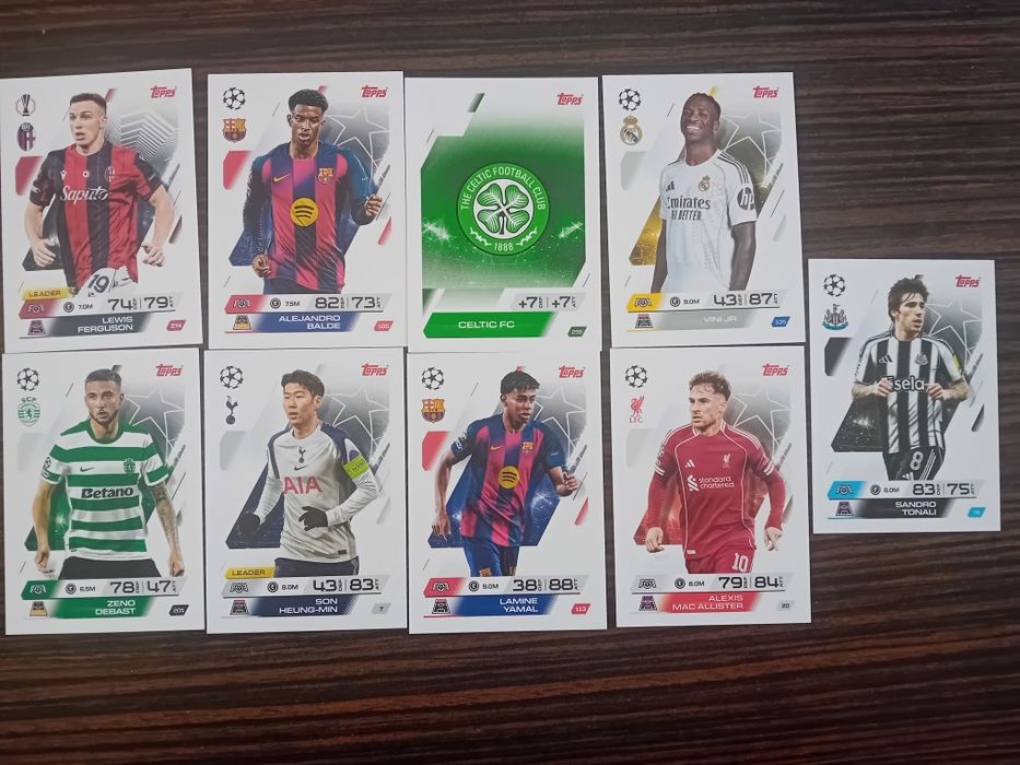 Карти Champions league Match Attax 2025/2026