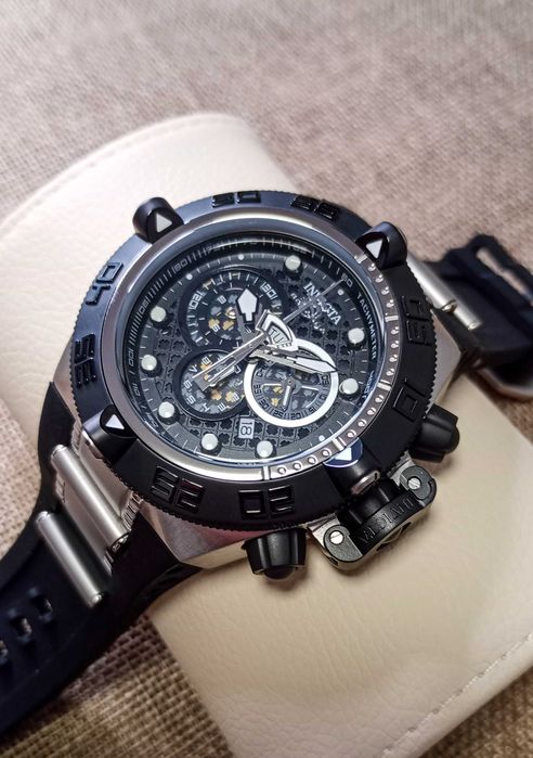 Ceas Invicta Subaqua Noma IV Black Dial Chronograph – Barbati