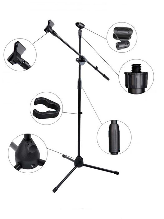 стойка для микрофона Журавль  классический ,но с дороботками