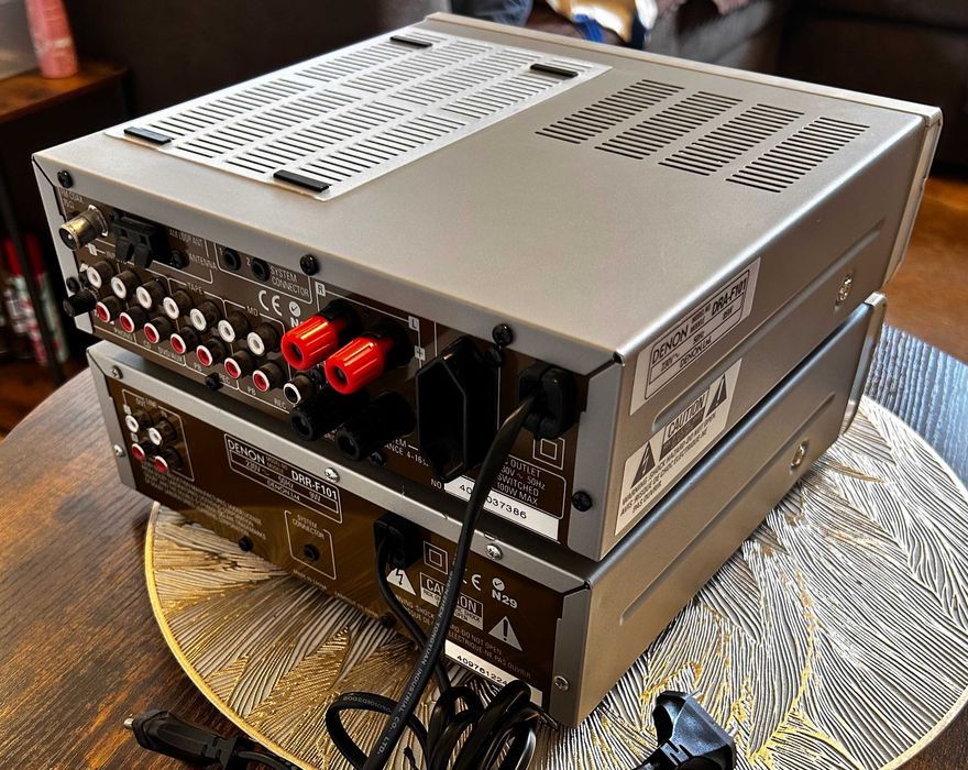 Denon DRA-F101 (ресивър) и Denon DRR-F101 (касетен дек) – Отлично състояние