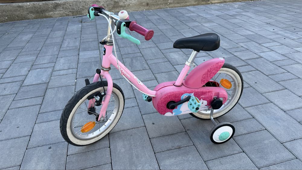 Bicicleta copii 14” 3-5 ani unicorn