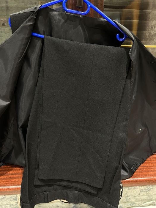 Costum bărbați,negru Golden Horse, negru, mărimea 50, cu vesta