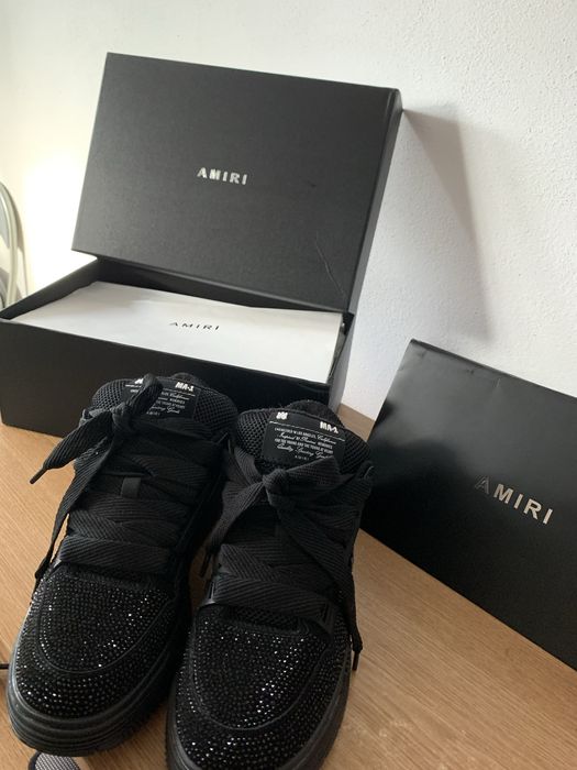 Amiri MA-1 black crystal