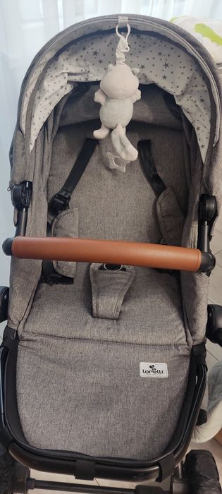 LORELLI Premium Комбинирана количка 3в1 CRYSTA GREY