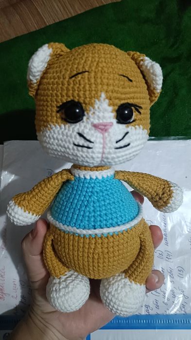 Котик(ручная работа)