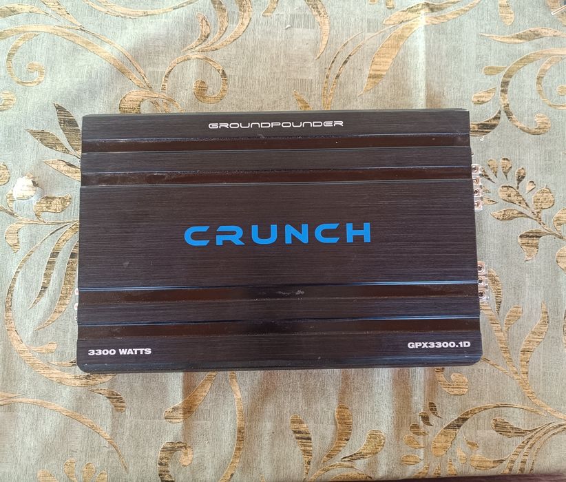 (Бартер)
(Мощен Усилвател)
Crunch GPX3300.1D