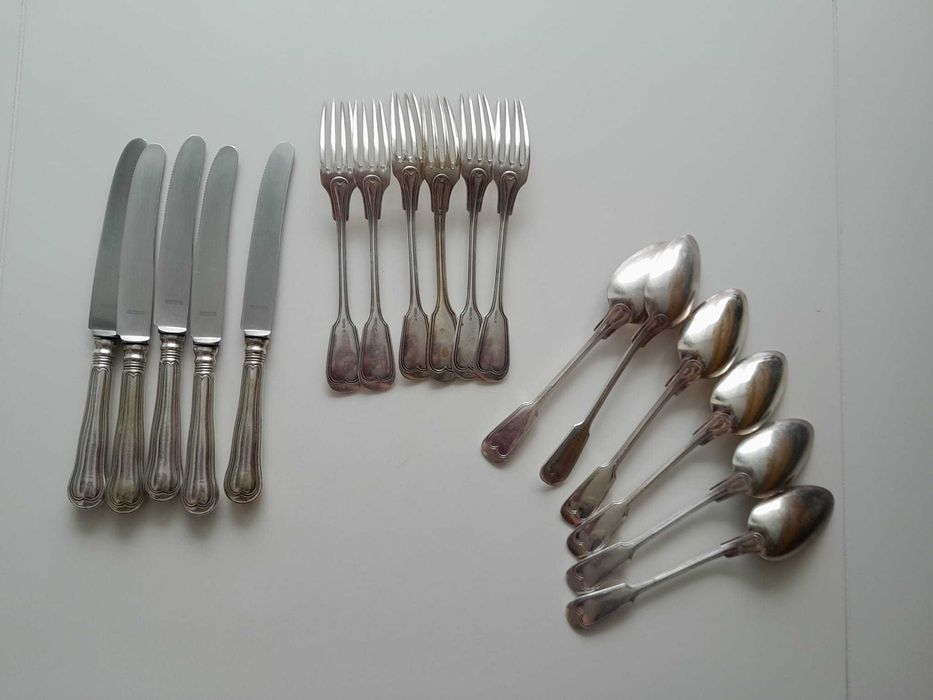 Посребрени немски WMF / Henniger прибори