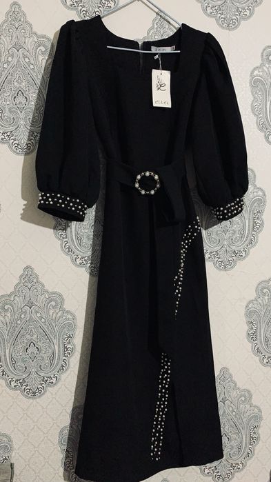 Черное,вечернее платье.Город Актобе