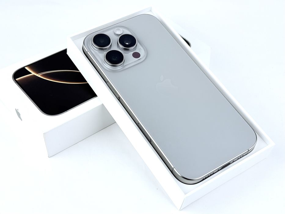 Apple iPhone 16 Pro 128GB Natural Titanium Перфектен! Гаранция!