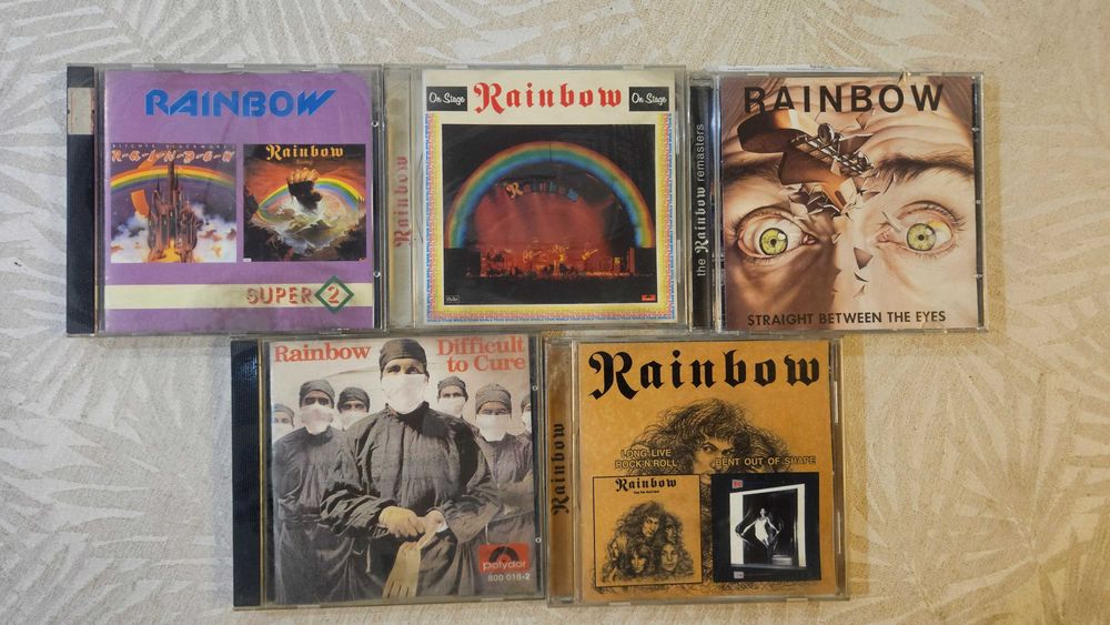 CD Deep Purple, Rainbow, Led Zeppelin и Black Sabbath