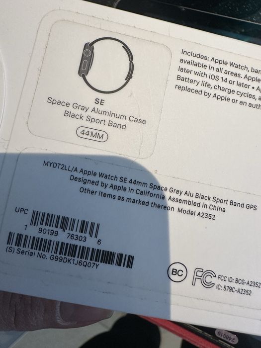 Apple watch SE 44мм