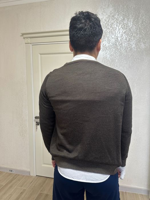 Кофта коричневая классическая L