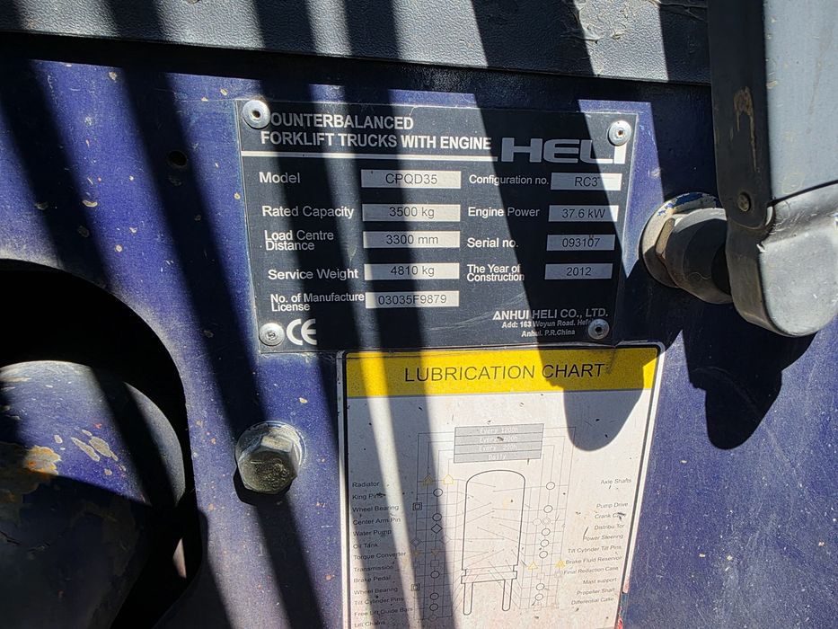 Vand stivuitor Heli  benzina