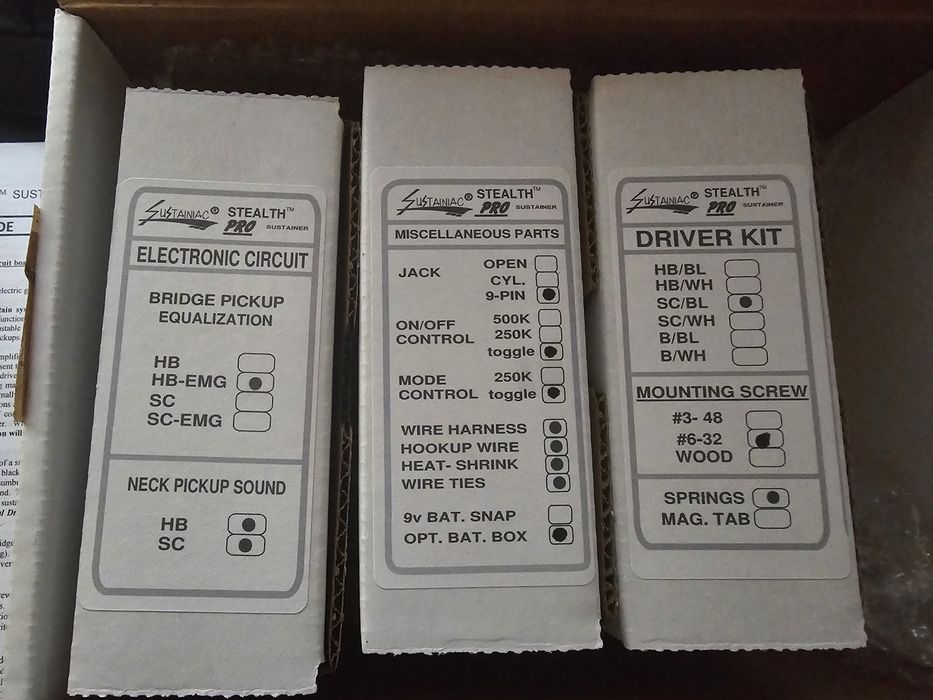 Sustainiac stealth pro & Gotoh locking machine