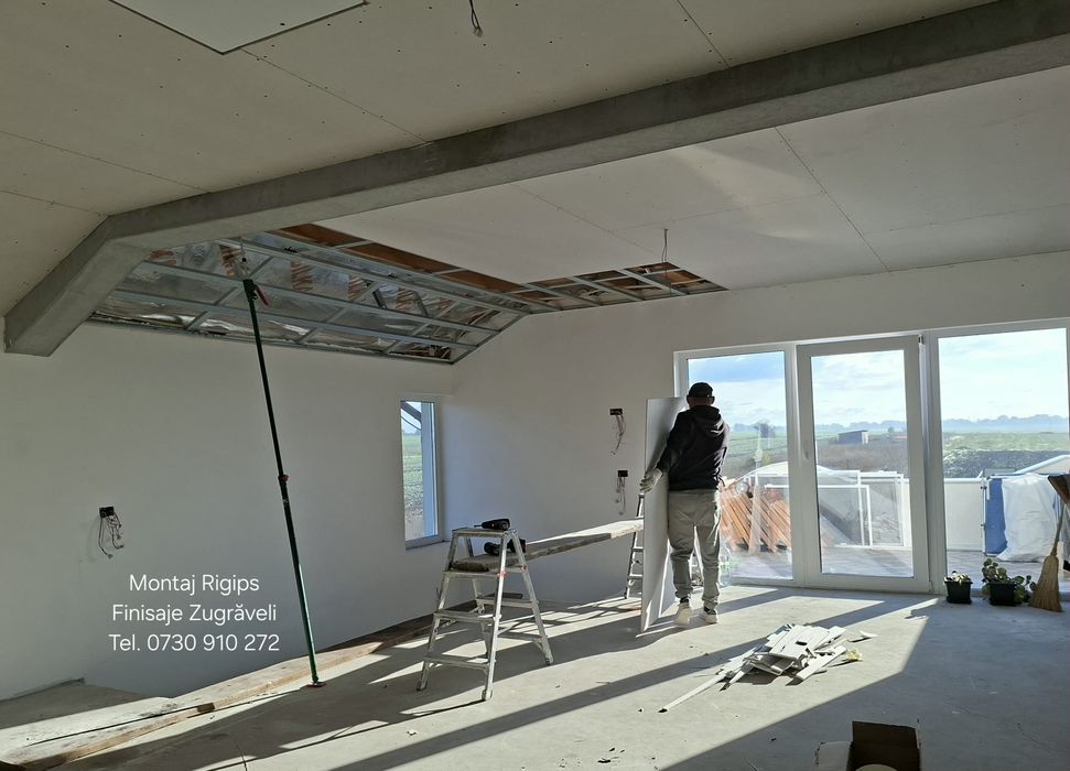 Montaj Rigips Glet,Zugravit