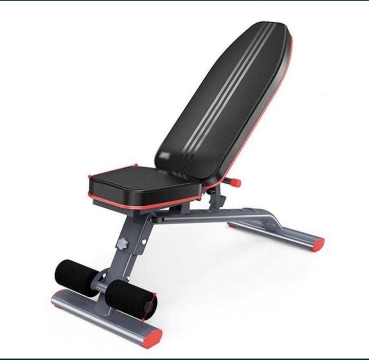 Лежак для пресса и гантели Скамья универсальная !!!