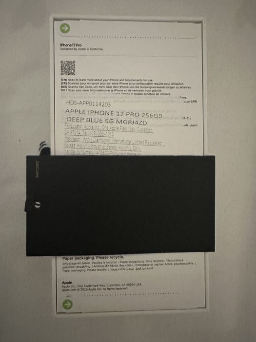 Iphone 17 pro 256 GB