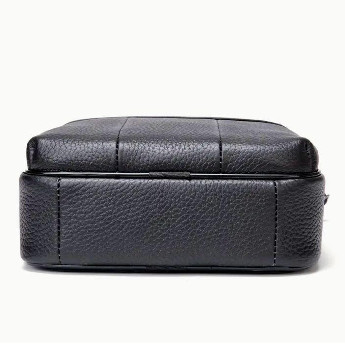 Мъжка кожена чанта с голяма вместимост/Елегантна и Стилна -10%Промоция