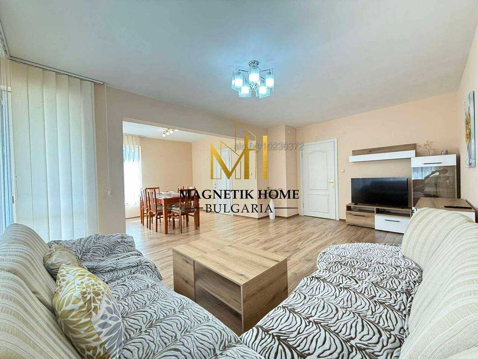 Разкошен ЧЕТИРИСТАЕН апартамент с 2 ПАРКОМЕСТА в ж.к. Лазур