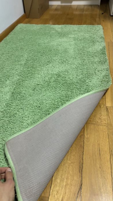 Doua Covor fir lung Ikea (Verde Deschis/Verde)