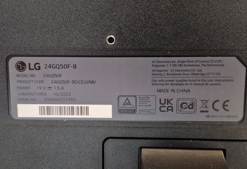 Monitor gaming LG UltraGear 24" 144Hz Full HD