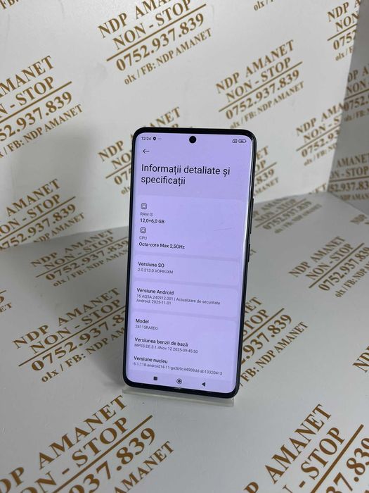 NDP Amanet NON-STOP Bld.Iuliu Maniu 69 REDMI NOTE 14 PLUS (51875)