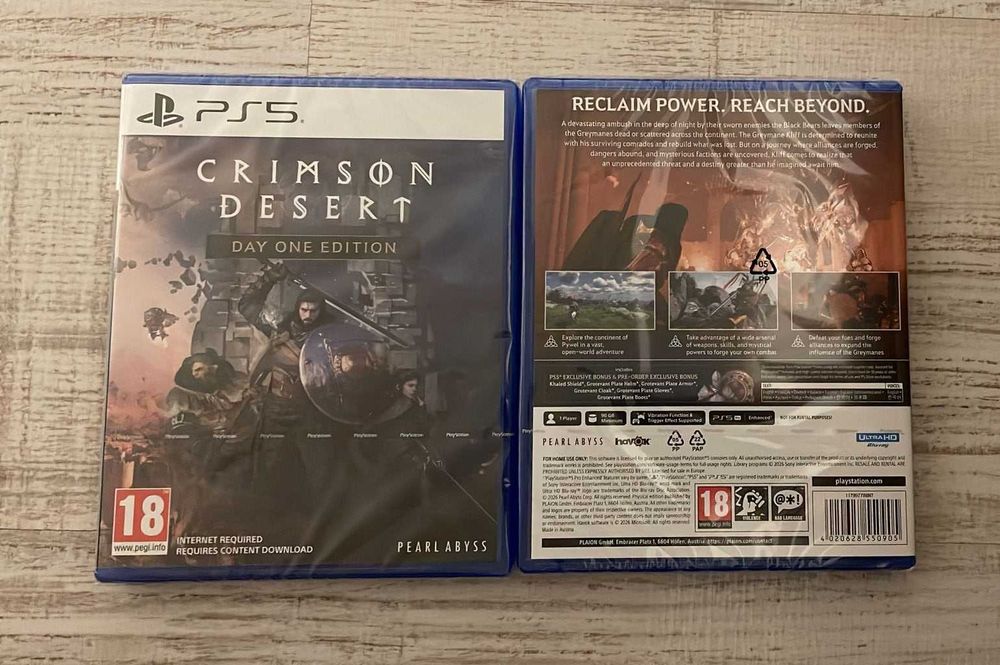 Joc Crimson Desert Day One Edition pentru PlayStation 5/PS5, sigilate